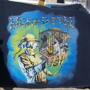 Vintage 90s Megadeth t-shirt XL